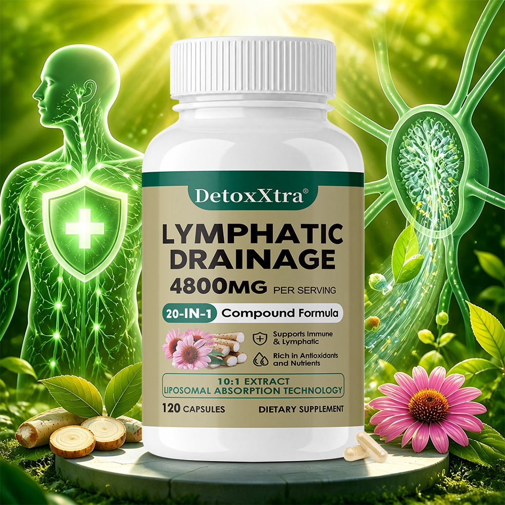 Health Wellness Energy - Suplemen Pembersih Limfatik - Mendukung Pembersihan