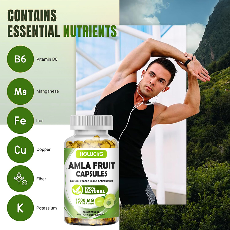 HOLUCKS Kapsul Ekstrak Buah Am - Health Wellness Energy ulasan dan harga