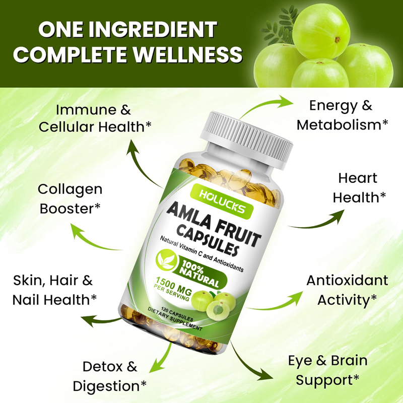 HOLUCKS Kapsul Ekstrak Buah Am - Health Wellness Energy ulasan dan harga